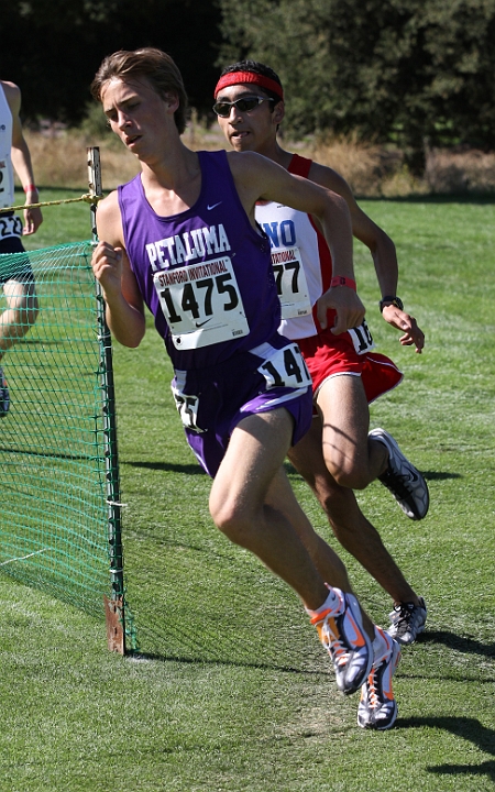 2010 SInv D3-009.JPG - 2010 Stanford Cross Country Invitational, September 25, Stanford Golf Course, Stanford, California.